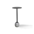 Joss & Main Lillet Drum End Table in Black/Gray/White | 22.5 H x 12 W x 12 D in | Wayfair B70B3704F9BF4B6BACD2A6231CDC4C8C