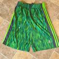 Adidas Bottoms | Adidas Athletic Shorts Green Large 14/16 | Color: Gray/Green | Size: Lb