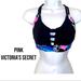 Pink Victoria's Secret Intimates & Sleepwear | 2/$15!! Pink Vs Sports Bra Size Large | Color: Black/Pink | Size: L