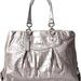 Coach Bags | Coach Ashley Croc Embossed Shoulder Bag Purse | Color: Gray/Silver | Size: Large
