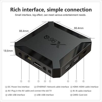 INF 4k Android 10.0 Smart-tv Streamingbox 2 Gb + 16 Gb Mediaplayer