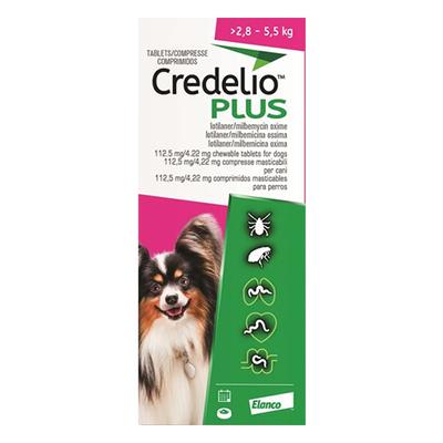 Credelio Plus For Small Dog 6.16lbs - 12.1lbs (2.8...