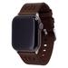 Brown Cincinnati Bengals Leather Apple Watch Band