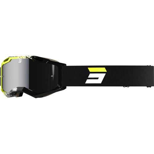 Shot Iris 2.0 Fusion Motocross Brille, schwarz-gelb