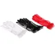 Gants en dentelle extensible pour femmes gants courts en tulle noir rouge blanc ivoire gants