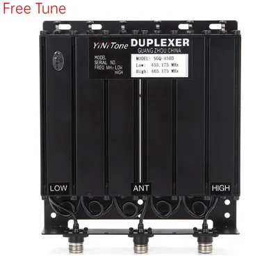 YiNiTone-Duplexeur à 6 cavités UHF 50W connecteur N tuning gratuit répéteur radio nouveau