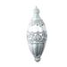 The Holiday Aisle® 15" Antique Glitter Drop Christmas Ornament Plastic in Brown | 15 H x 5.5 W x 5.5 D in | Wayfair