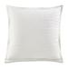 Michael Amini Ashworth Cotton Blend Zipper Sham 100% Cotton in Gray/White | 26 H x 26 W in | Wayfair BCS-EURO-ASHRTH-WHT