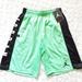 Nike Bottoms | Nike Air Jordan Boys Highlight Basketball Dri-Fit Shorts W/ Pockets Medium Nwt | Color: Black/Green | Size: Mb