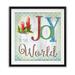 The Holiday Aisle® 'Candle Joy' Textual Art Print on Canvas Paper in Green | 17.5 H x 17.5 W x 1.5 D in | Wayfair F3A5D3131A3E4BD3B990DB88A218B8C6