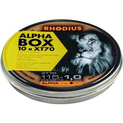 XT70, 10 Stück, 115 x 1,0 mm, Trennscheibe - Rhodius Image