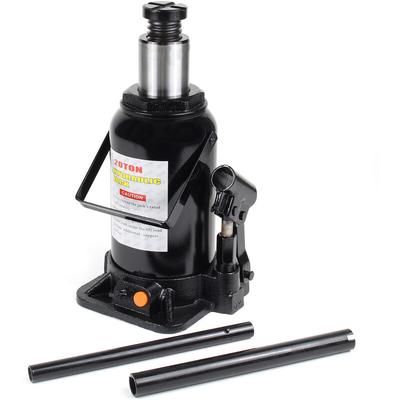 Wiltec Hydraulischer 20t Flaschen-Wagenheber, Stempelwagenheber mit Slow down Funktion, Autoheber Image