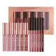 Ensemble de maquillage Jules Gloss 12 pièces 6 pièces 256 rouges à lèvres liquides 6 pièces