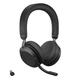 Jabra Evolve2 75 Wireless PC Headset with 8-Microphone Technology - Dual Foam Stereo Headphones with adjustable Advanced Active Noise Cancellation, USB-C Bluetooth Adapter and UC Compatibility - Black