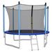 Costway Outdoor Trampoline with Safety Closure Net-15 ft
