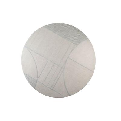 Zuiver »Bliss« Teppich rund blau/grau 240 cm Image