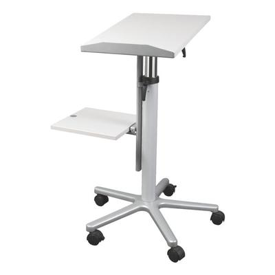 MAUL Beamertisch »MAULpro« mit Seitenplatte grau, 35x120 cm