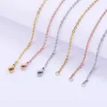 Fnixtar-Colliers de Câble en Acier Inoxydable de Joprésidence Bijoux pour Femme Épaisseur de 1mm