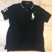 Polo By Ralph Lauren Shirts | Mens Sz Large Black Big Pony Ralph Lauren Polo | Color: Black | Size: L