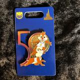 Disney Other | Disney World 50th Anniversary Collectible Pin - Chip And Dale | Color: Orange/Tan | Size: Os