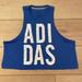 Adidas Tops | Adidas “The Go-To Performance Tee” Workout Muscle Tank! Size S | Color: Blue | Size: S