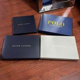 Ralph Lauren Accents | 4 Gift Boxes | Color: Silver/White | Size: Os