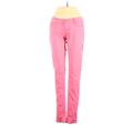 CP Jeans For Dillard's Jeggings - Low Rise Skinny Leg Denim: Pink Bottoms - Women's Size 3 - Pink Wash
