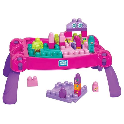 Fisher-Price Fisher Price, Build And Learn Table Baukasten - Rosa