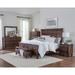 Serra Weathered Burnished Brown 2-piece Bedroom Set with Nightstand.