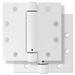 Miseno 4-1/2 x 4-1/2 Spring Hinge Square Corner Door Hinge - Pair