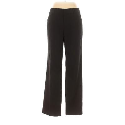 Woman Dress Pants - High Rise: Black Bottoms - Size 10