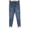 American Eagle Outfitters Jeans | American Eagle Outfitters Super Hi-Rise Denim Jegging In Light Blue | Color: Blue | Size: 2