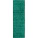 Green 2'6" x 12' Indoor Area Rug - Corrigan Studio® Toby Hand-Tufted Wool Emerald Area Rug Wool | Wayfair 401BC1CF5A4B469AAB879F51D9AF79FF