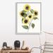 Rosalind Wheeler Sunflower Composition II Canvas Wall Art Metal | 32 H x 40 W x 1.75 D in | Wayfair F312967F9808454DA5A6F6558625B9B7