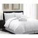 Latitude Run® 10-Piece Pre-Washed Microfiber Comforter Bed-in-a-bag Polyester/Polyfill/Microfiber in White | Wayfair