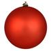 The Holiday Aisle® Holiday Décor Ball Ornament Plastic in Red | 6 H x 6 W x 8 D in | Wayfair 6365099AE8E64BBDBCAB85F254816CFA