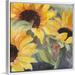 Rosalind Wheeler Sunflowers In Watercolor II Canvas Wall Art Canvas | 12 H x 12 W x 1.75 D in | Wayfair 270904096BD846988C3ED78919C4B693