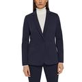 ESPRIT Collection Women's 111EO1G314 Blazer, 400/Navy, 16