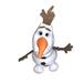 Disney Toys | Olaf Snowman Disney Plush Stuffed Animal Toy Frozen Christmas Holiday Gift | Color: Black/White | Size: One Size