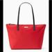 Kate Spade Bags | Kate Spade May Street Lida Chili Red Tote Nwt | Color: Red | Size: 9"X11"X5.1"