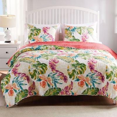 Tropics Mini Quilt Set Multi Bright, King / Cal King, Multi Bright