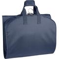 WallyBags® 60” Premium Tri-Fold Travel Garment Bag with Exterior Pocket, Navy, 60-inch, 60” Premium Tri-fold Travel Garment Bag with Exterior Pocket