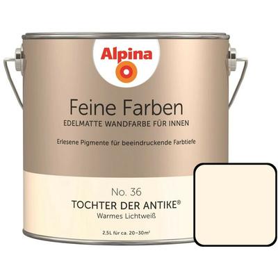 Alpina - Feine Farben No. 36 Tochter der Antike 2,5 l warmes lichtweiß edelmatt Wandfarbe