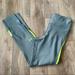 Under Armour Pants & Jumpsuits | New Under Armour Compression High Rise Leggings Small | Color: Gray/Yellow | Size: S