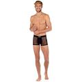 Hom Men's GAIO Boxer Briefs Underwear, Black Cashmere Lace, XL