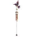 Arlmont & Co. Aether Hummingbird Wind Chime Resin/Plastic/Copper in Brown | 24 H x 4.5 W x 4 D in | Wayfair 68A89D904D86457CB139E4BFDC1A41C3