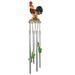 Arlmont & Co. Aerowyn Rooster Wind Chime Resin/Plastic | 23 H x 3.5 W x 3 D in | Wayfair 3EE8E2AE411742E990945160384BA52A