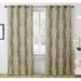 Alcott Hill® Annabel Paisley Blackout Thermal Grommet Curtain Panels Polyester in Green/Blue | 84 H x 50 W in | Wayfair