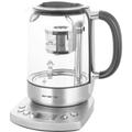 Emerio - WK-122248 Bouilloire sans fil, sans bpa, avec écran argent, noir