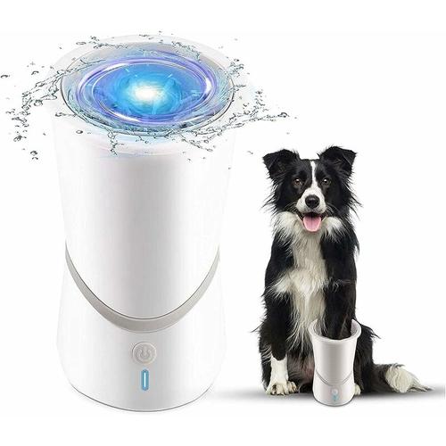 Automatischer Hundepfotenreiniger Elektrischer Pfotenreiniger, One Click Quick Wash Cleaner mit 360